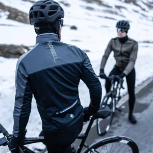 Rogelli FREEZE - męska zimowa kurtka rowerowa czarna - obrazek 15