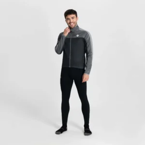 Rogelli FREEZE - męska zimowa kurtka rowerowa czarna - obrazek 5