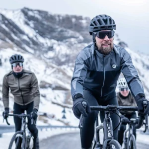 Rogelli FREEZE - męska zimowa kurtka rowerowa czarna - obrazek 10