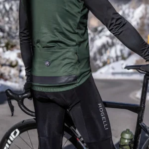 Rogelli MONO - męska zimowa kurtka rowerowa khaki - obrazek 12