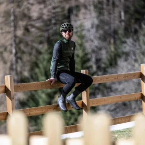 Rogelli MONO - męska zimowa kurtka rowerowa khaki - obrazek 13