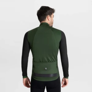 Rogelli MONO - męska zimowa kurtka rowerowa khaki - obrazek 4