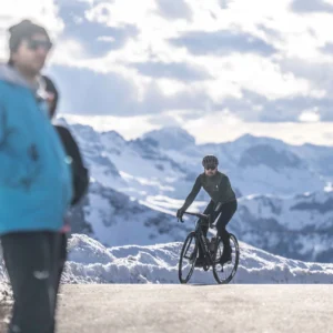 Rogelli MONO - męska zimowa kurtka rowerowa khaki - obrazek 8