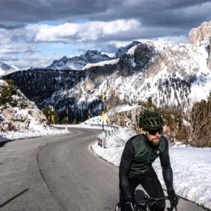Rogelli MONO - męska zimowa kurtka rowerowa khaki - obrazek 10