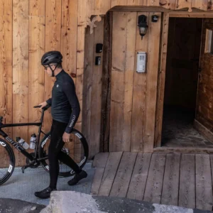 Rogelli MONO - męska zimowa kurtka rowerowa czarna - obrazek 15