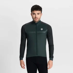 Rogelli MONO - męska zimowa kurtka rowerowa czarna - obrazek 3