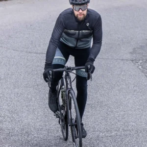 Rogelli HERO II - męska zimowa kurtka rowerowa czarna - obrazek 13