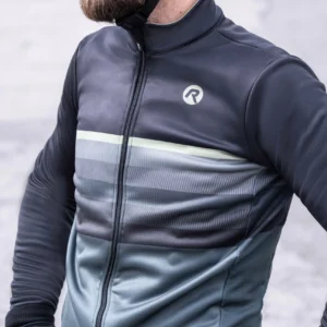 Rogelli HERO II - męska zimowa kurtka rowerowa czarna - obrazek 15