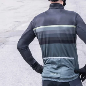 Rogelli HERO II - męska zimowa kurtka rowerowa czarna - obrazek 16