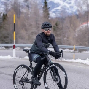 Rogelli HERO II - męska zimowa kurtka rowerowa czarna - obrazek 9