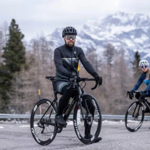 Rogelli HERO II - męska zimowa kurtka rowerowa czarna - obrazek 10