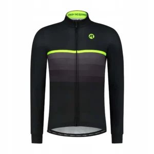 Rogelli HERO II - męska bluza rowerowa czarno-zółta - obrazek 1
