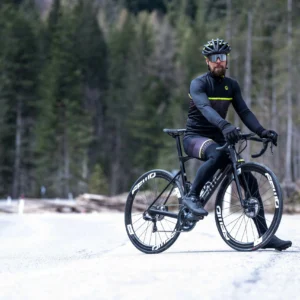 Rogelli HERO II - męska bluza rowerowa czarno-zółta - obrazek 10