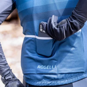 Rogelli HERO II - męska bluza rowerowa czarno-niebieska - obrazek 13