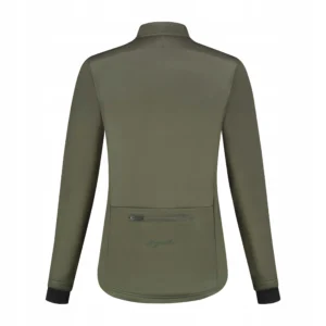 Rogelli CORE - damska zimowa kurtka rowerowa khaki - obrazek 2