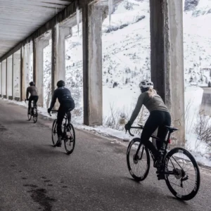 Rogelli CORE - damska zimowa kurtka rowerowa khaki - obrazek 16