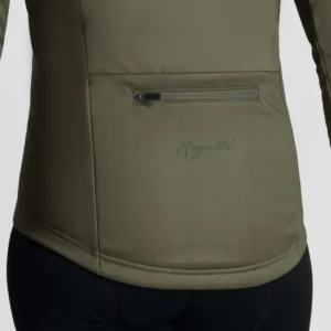 Rogelli CORE - damska zimowa kurtka rowerowa khaki - obrazek 5