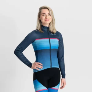Rogelli IMPRESS II - damska kurtka rowerowa granatowa - obrazek 3