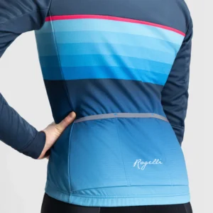 Rogelli IMPRESS II - damska kurtka rowerowa granatowa - obrazek 7