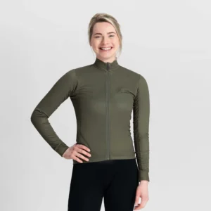 Rogelli CORE - damska bluza rowerowa khaki - obrazek 3