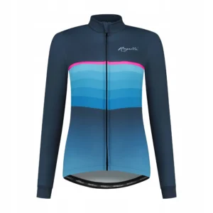 Rogelli IMPRESS II - damska bluza rowerowa granatowa - obrazek 1