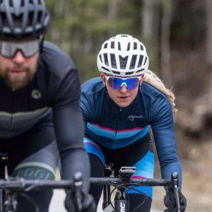 Rogelli IMPRESS II - damska bluza rowerowa granatowa - obrazek 10