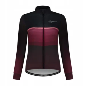 Rogelli IMPRESS II - damska bluza rowerowa czarna - obrazek 1
