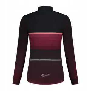 Rogelli IMPRESS II - damska bluza rowerowa czarna - obrazek 2