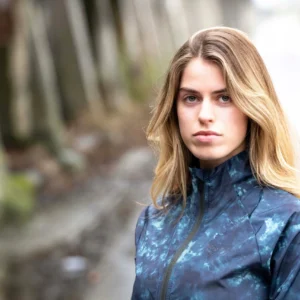 Rogelli ECLIPSE - damska kurtka do biegania granatowa - obrazek 6