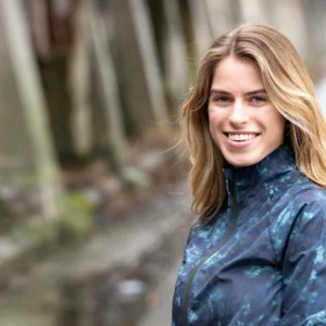 Rogelli ECLIPSE - damska kurtka do biegania granatowa - obrazek 7