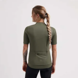 Rogelli CORE - damska koszulka rowerowa khaki - obrazek 4