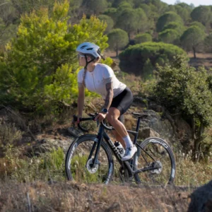 Rogelli MODESTA - damska koszulka rowerowa beżowa - obrazek 6