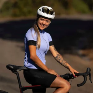 Rogelli MODESTA - damska koszulka rowerowa fioletowa - obrazek 11