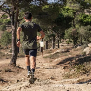 Rogelli PROMO - męska koszulka funkcjonalna khaki - obrazek 7