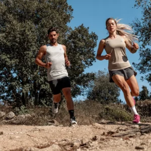 Rogelli CORE - damski podkoszulek sportowy beżowy - obrazek 11