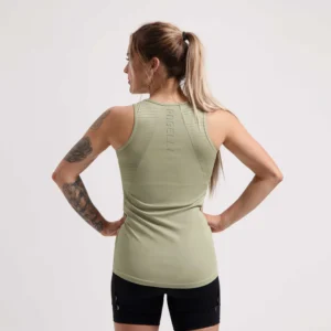 Rogelli CORE - damski podkoszulek sportowy beżowy - obrazek 4