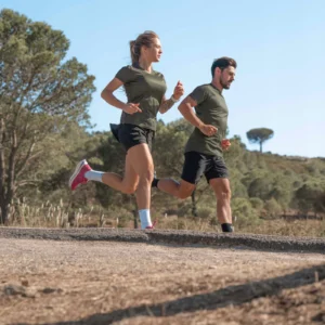 Rogelli PROMO - damska koszulka funkcjonalna khaki - obrazek 8