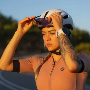 Rogelli SIGNATURE - damska koszulka rowerowa różowa - obrazek 13