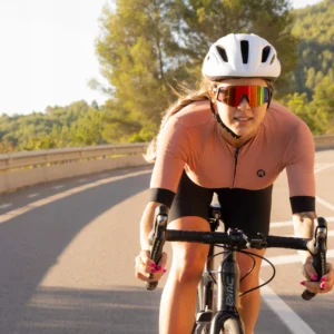 Rogelli SIGNATURE - damska koszulka rowerowa różowa - obrazek 5