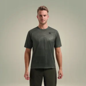 Rogelli ADVNTR CORE - męska koszulka rowerowa khaki - obrazek 3