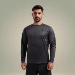 Rogelli MTB ADVNTR - męska koszulka rowerowa grafitowa - obrazek 4