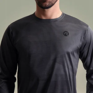 Rogelli MTB ADVNTR - męska koszulka rowerowa grafitowa - obrazek 6