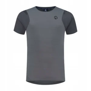 Rogelli MTB ADVNTR DISTANCE - męska koszulka rowerowa grafitowa - obrazek 1