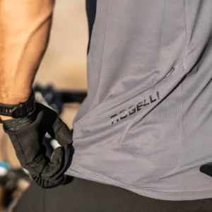 Rogelli MTB ADVNTR DISTANCE - męska koszulka rowerowa grafitowa - obrazek 16