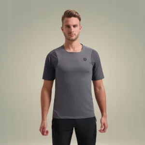 Rogelli MTB ADVNTR DISTANCE - męska koszulka rowerowa grafitowa - obrazek 3