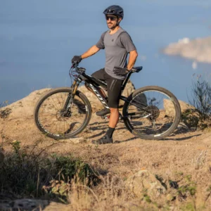 Rogelli MTB ADVNTR DISTANCE - męska koszulka rowerowa grafitowa - obrazek 7