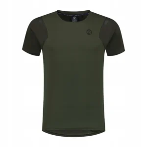 Rogelli MTB ADVNTR DISTANCE - męska koszulka rowerowa zielona - obrazek 1