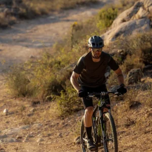 Rogelli MTB ADVNTR DISTANCE - męska koszulka rowerowa zielona - obrazek 11