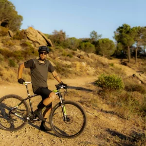 Rogelli MTB ADVNTR DISTANCE - męska koszulka rowerowa zielona - obrazek 13