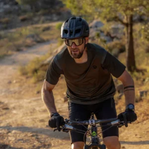 Rogelli MTB ADVNTR DISTANCE - męska koszulka rowerowa zielona - obrazek 15